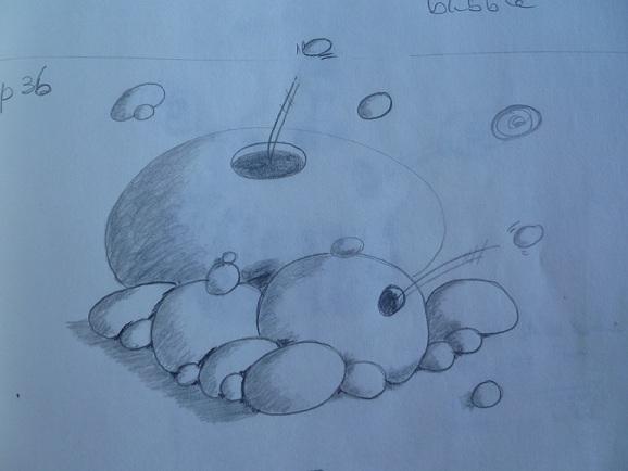 an art lesson in drawing spheres