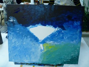 The sky and background all filled in