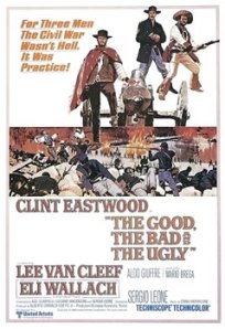 Poster for the movie The Good, The Bad and The Ugly