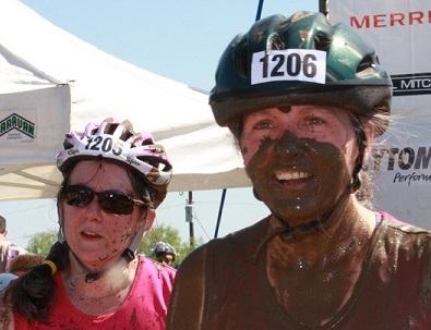 Two Muddy Buddy buddies, one really muddy