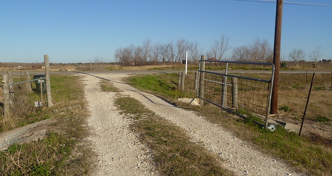 Cattle Guard installation site