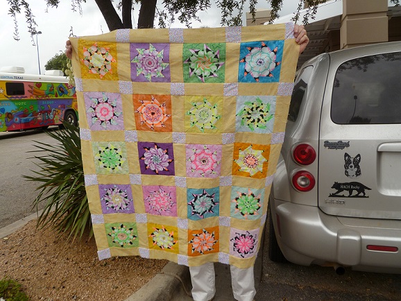 A quilt top