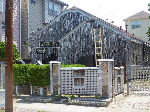 Beer Can House in Houston, Texas