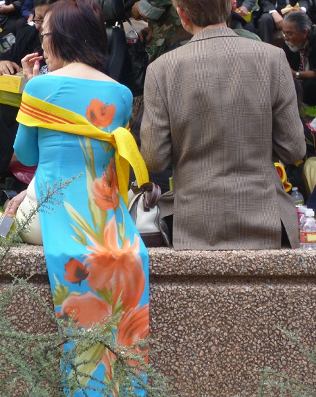 Two styles of clothing