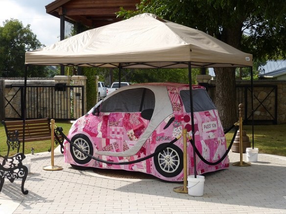 A quilt for a smart car