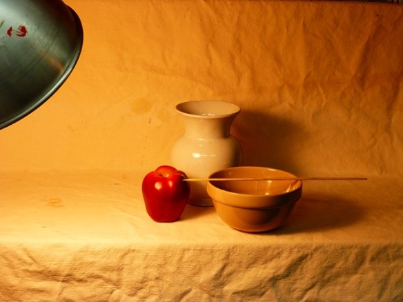 Still life with bamboo skewer