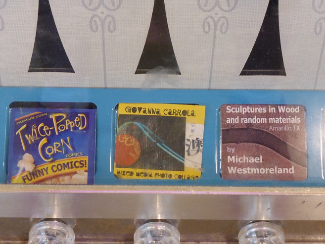 Art for sale by a machine