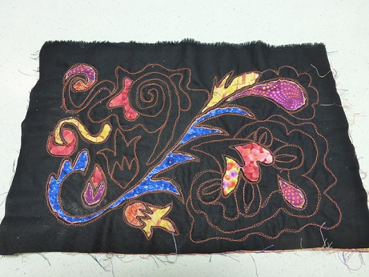 More of the design cut away