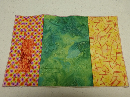 The inside of the book cover