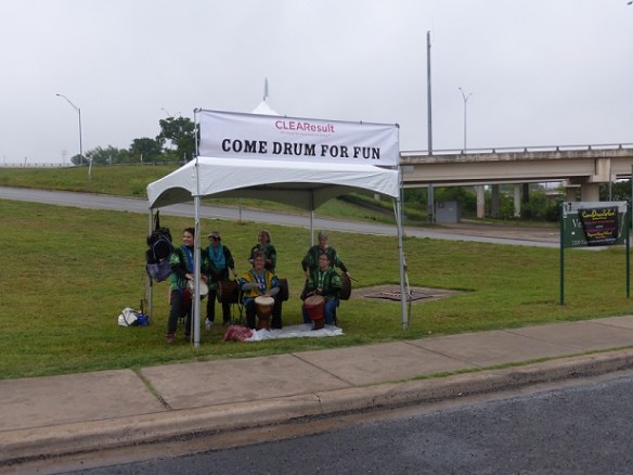 Drummers with a beat