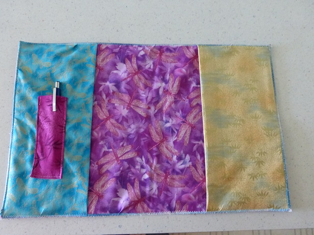 The inside of the Mola butterfly book cover