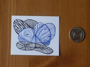 A Zentangle by Judy