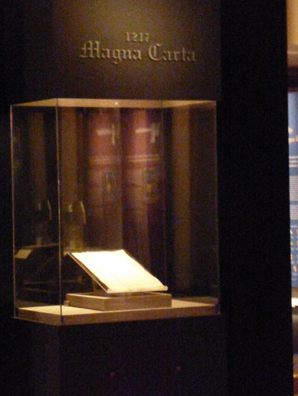 The Magna Carta version from 1217