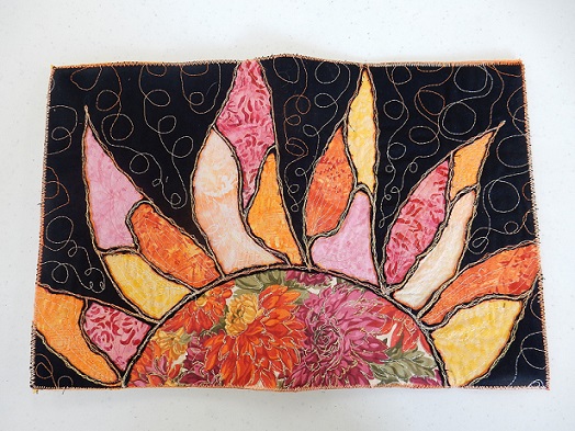 Sunflower Mola book cover