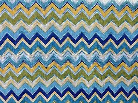 Zigzag home decoration fabric