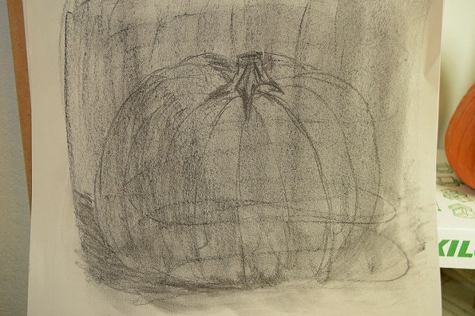 A sketch of a pumpkin