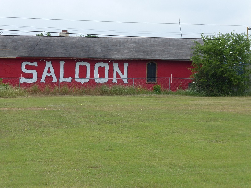 Sign that says Saloon
