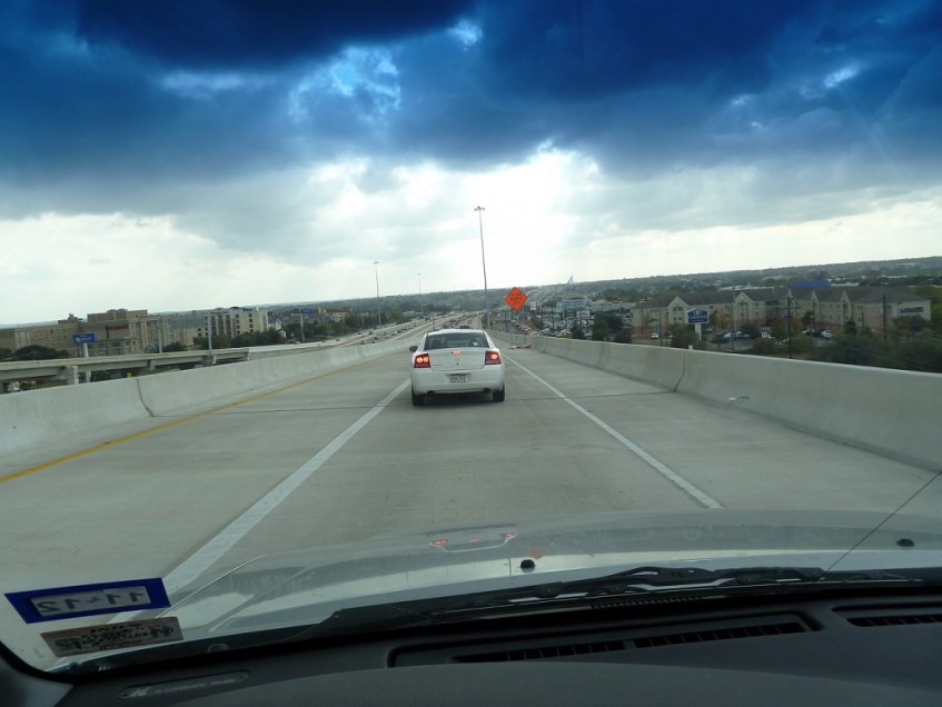 On the downside of the flyover