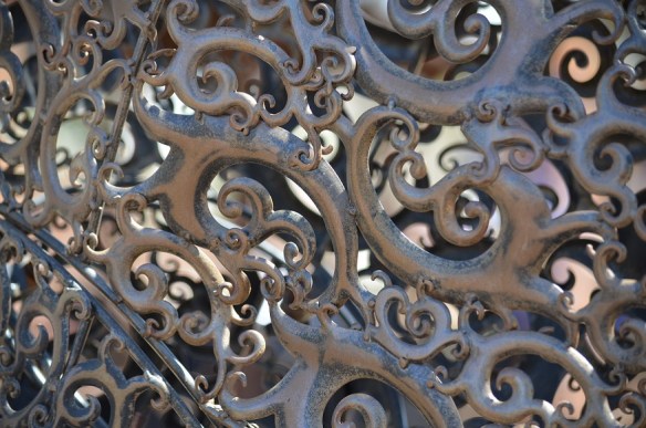 Swirls in metalwork