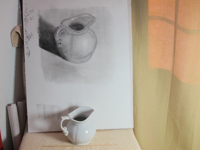 The sketch and the object together: