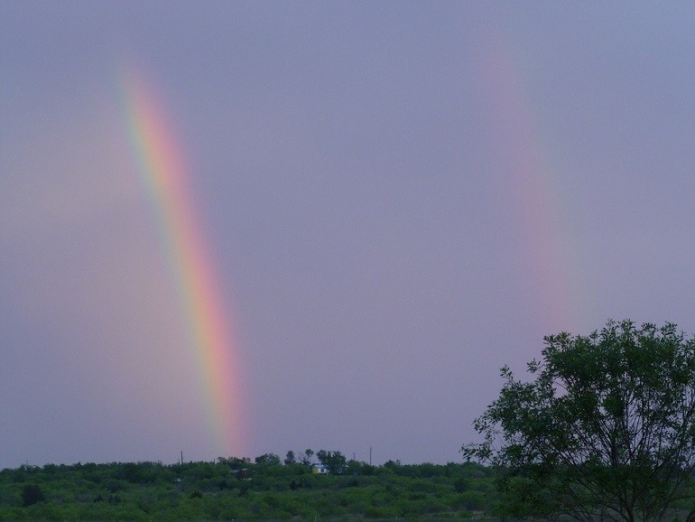 A double rainbow