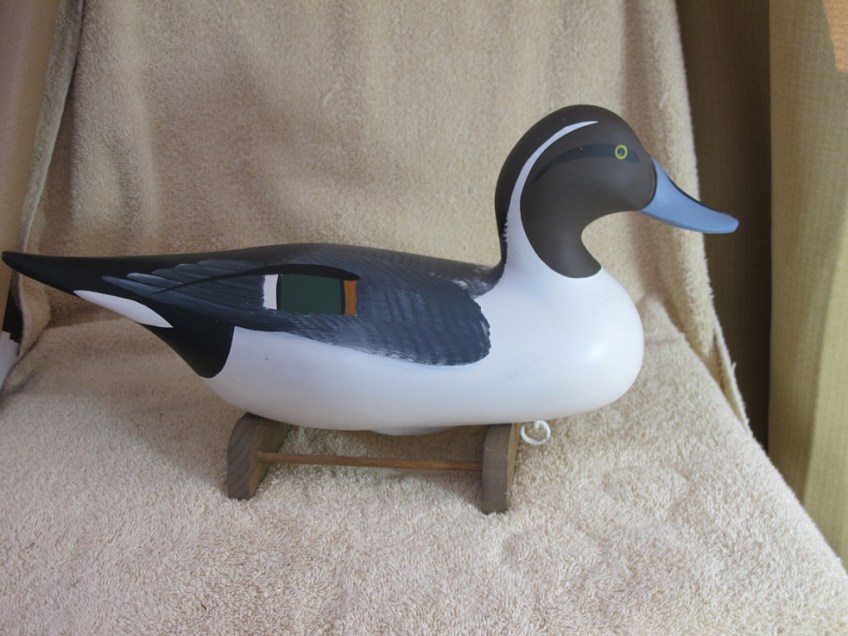 Pintail duck decoy by Charles Jobes