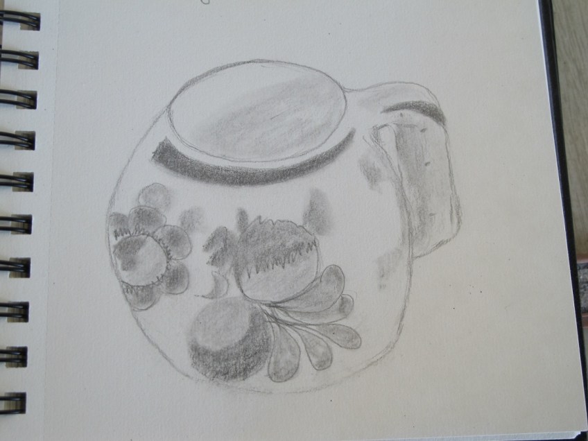 Sketch of mug from Mexico