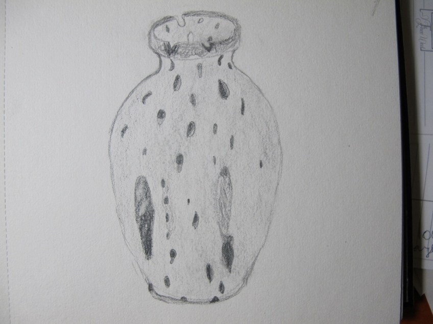 Sketch of a cactus root