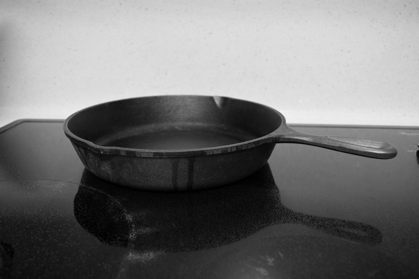 Grandmother's cast iron skillet, full of memories