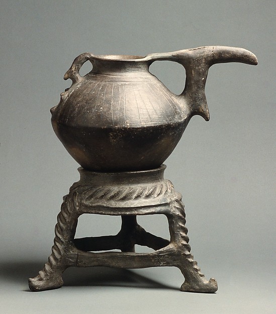 Ceramic; circa 9th century BCE; Iran, Hasanlu