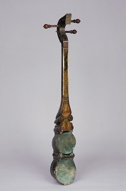 Sgra-Snyan; Tibet; 14th-16th Centuries; Wood, skin