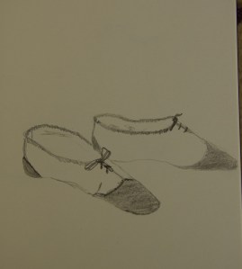 Sketch of the day shoes