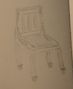 Sketch of Chair of Resineneb
