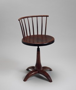 American, 1840-1870; Maple, white oak, pine, birch