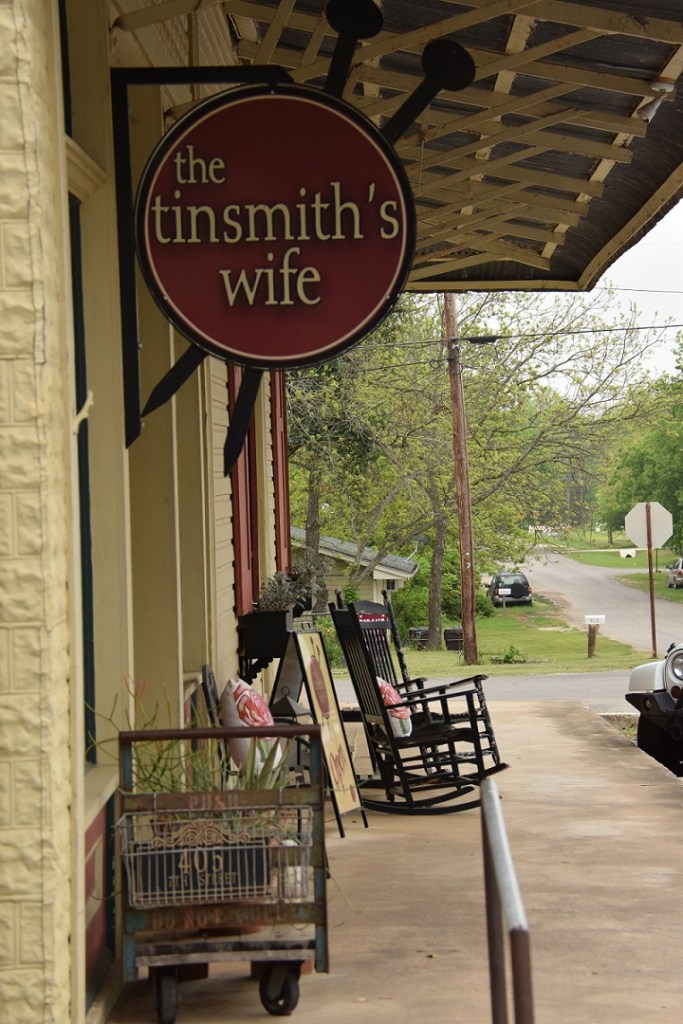 Tinsmith's Wife yarn and needlework shop