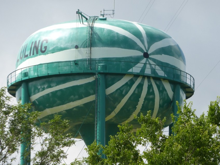 Luling's Watermelon Water Tower