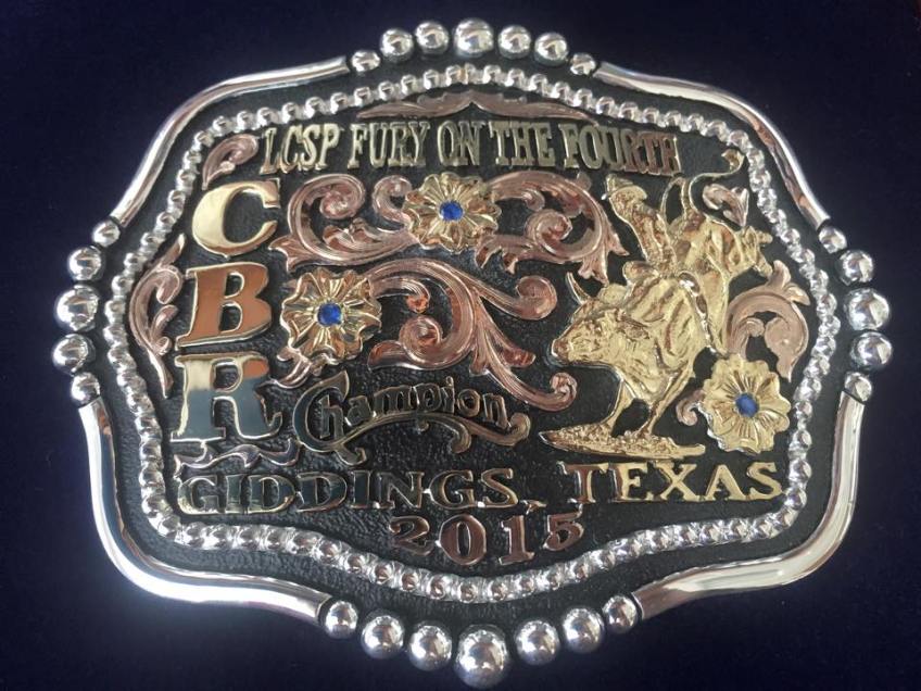 Prize Bull Riding Belt Buckle