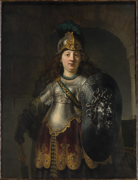Bellona by Rembrandt, 1633