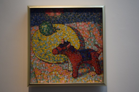 Oil painting on cardboard by Georgia O'Keeffe