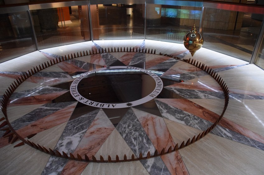 Foucault Pendulum at the Houston Museum of Natural Science