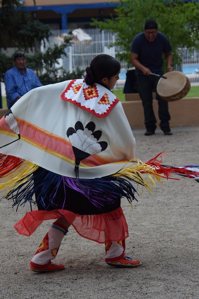 Native American dancing by the Mike Concha family