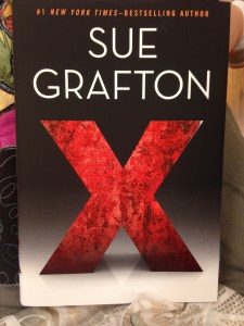 Sue Grafton's latest book in her Kinsey Millhone "alphabet" series