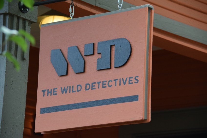 At The Wild Detectives in the Bishop Arts District, Dallas, Texas