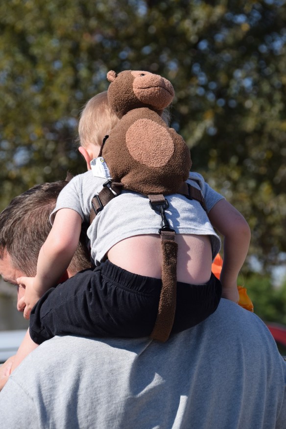 A triple-decker ride at the Buda Gearhead's car show