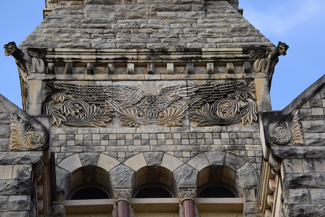 The Fayette County Courthouse in La Grange, Texas, built in 1891