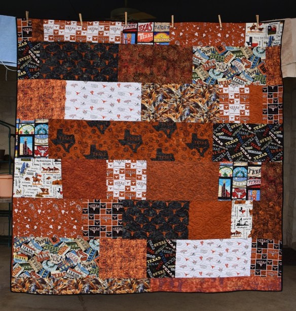 back of the quilt