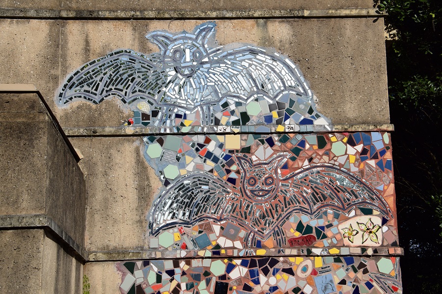 a Bat Mosaics s