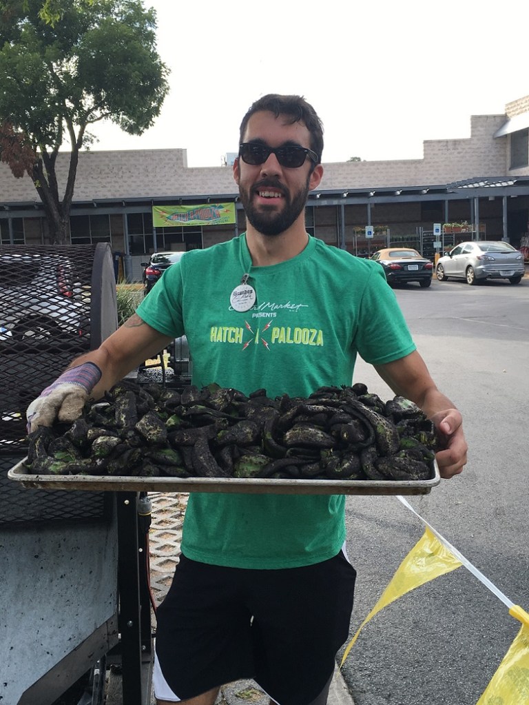 Brandon, a Hatch Chile Chef at Central Market