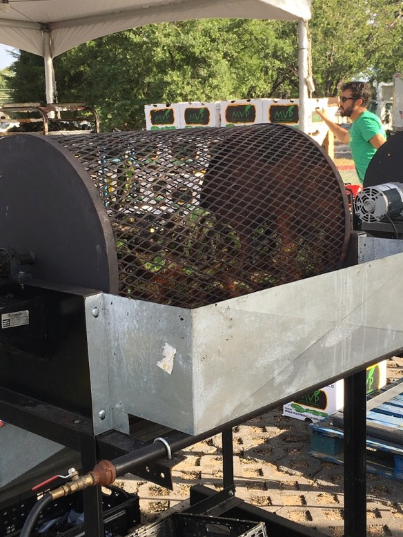 Look closely and you can see the flames