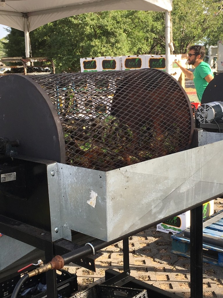 Look closely and you can see the flames